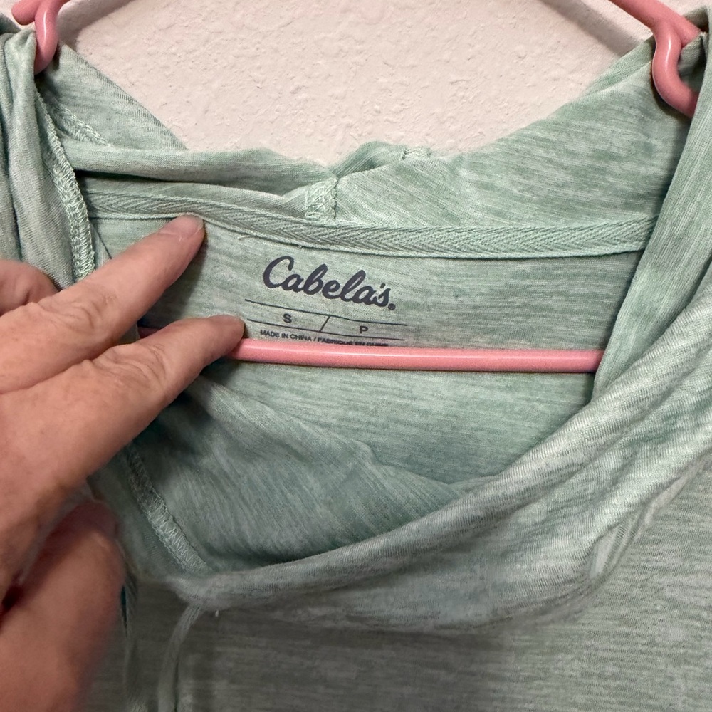 Cabela's Sage Green Women's Sweatshirt - Picture 4 of 6